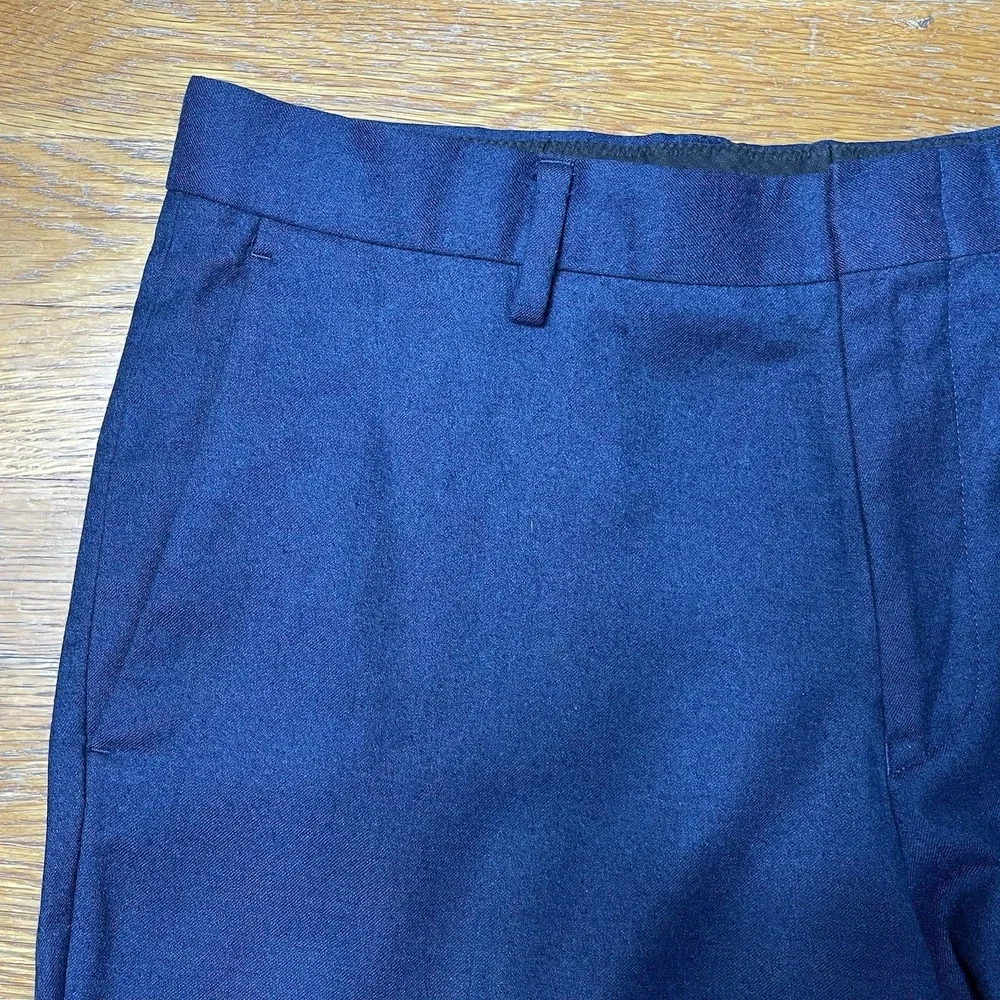 J Crew Men's Ludlow Slim Fit Pants 32x32 Blue Vitale Barberis Canonico Wool‎